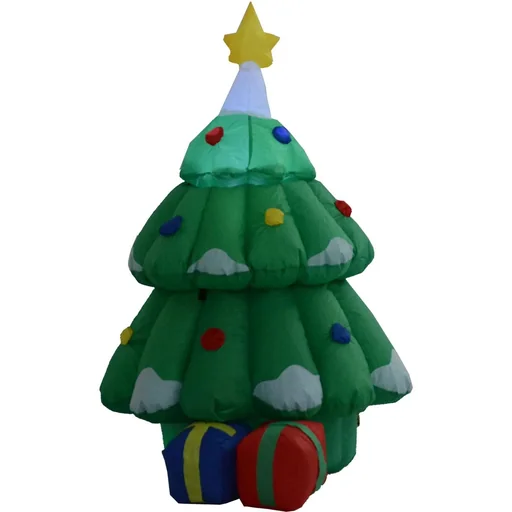 "Aufblasbarer Weihnachtsbaum LED Weihnachtsdeko 160 cm image"