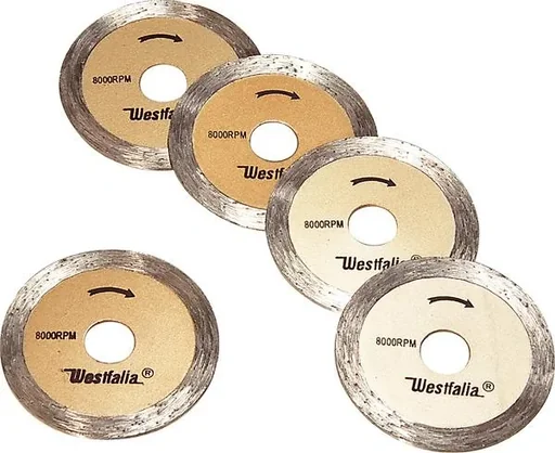 "Diamant Sägeblatt Set 5 tlg. für Mini Tauchsägen image"