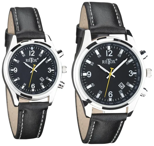 "Uhren Set für Sie und Ihn mit Datumsanzeige image"