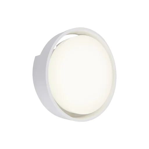"GENUA LED Außenwandleuchte, weiß, IP44, 18 Watt, 1.500 lm, 4.000 K image"