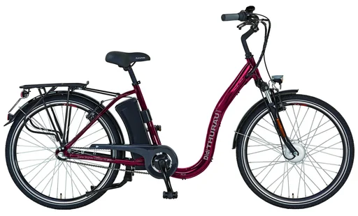 "Unisex Alu Rad-Roller 3in1, Fahrrad - E-Bike - E-Roller, 26 Zoll, Rahmenhöhe 46 cm,3 Gang Nabenschaltung,City Comfort image"