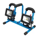 Stativ-LED-Arbeitsscheinwerfer 2 x 10 W (EU)