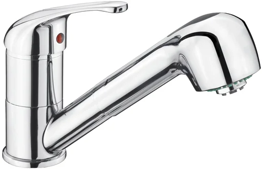 "FABIO Spültisch-Einheblmischer Niederdruck m.Brause,chrom image"