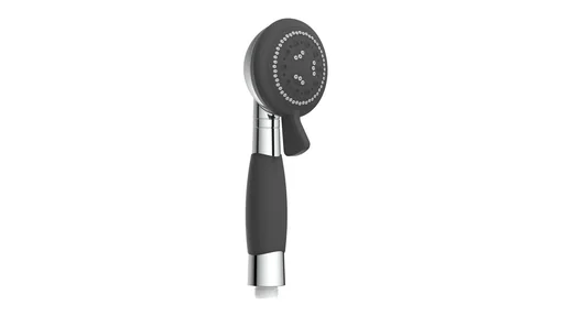 "Senioren Handbrause VITAL, Wasserstop-Funktion, Chrom image"