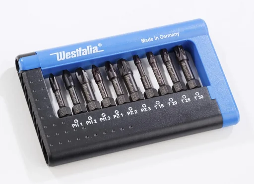 "Bit Box Westfalia Torsions Bit-Set 10-teilig image"