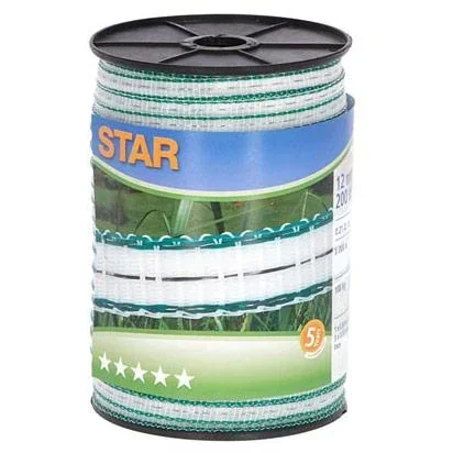 "Sternband, 12 Mm Weiß/Grün,1Xcu 0,30+3XRvs 0,30 image"