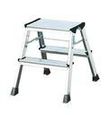 Doppel - Klapptritt Alu 2 x 3 Stufen für mehr Sicherheit im Haushalt
