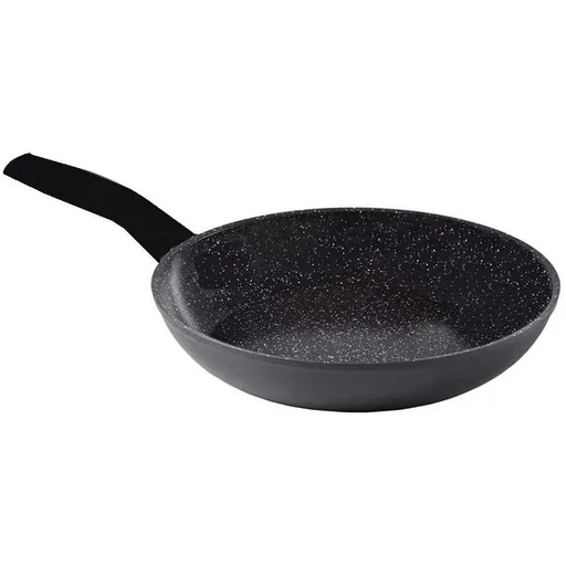 "Bratpfanne - Marmorbeschichtung - 24 cm - Schwarz image"
