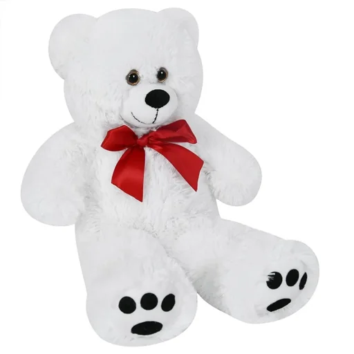 "Teddybär L Weiß 50cm image"
