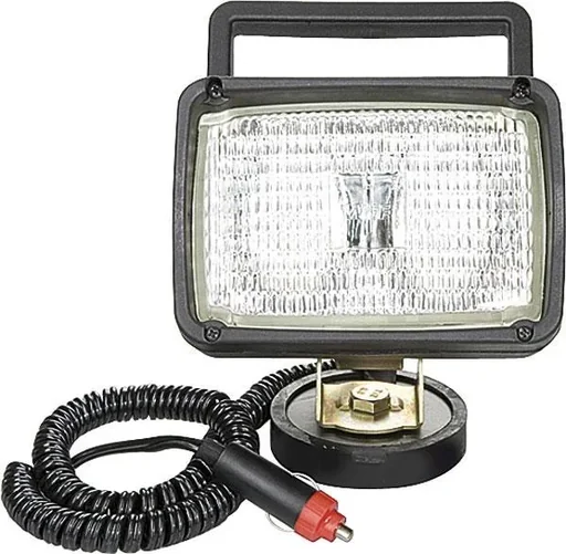 "Arbeitsscheinwerfer mit Griff, Ein-/Ausschalter, ca. 2 m Kabel, Stecker 2-polig, Magnetfuß image"