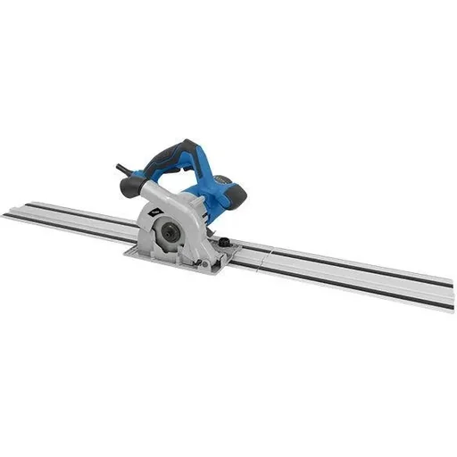 "Eintauchschnittsäge mit Führungsschiene 1050 W - Ø 110 mm - Linealsäge / Kreissäge + Schwenkfunktion image"