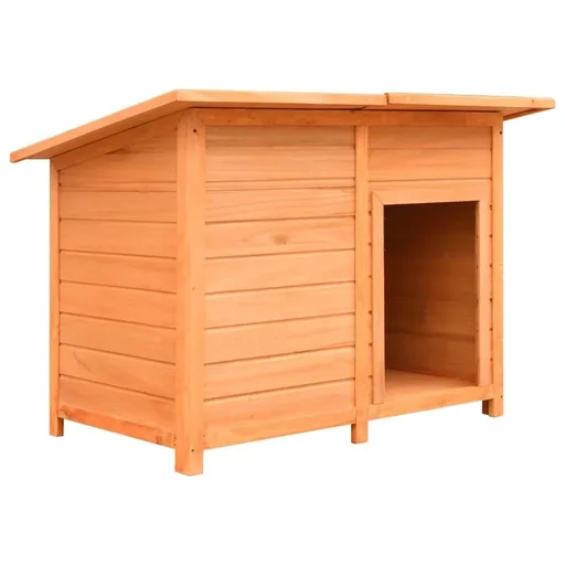 "Hundehütte 120x77x86 cm massiv gr image"