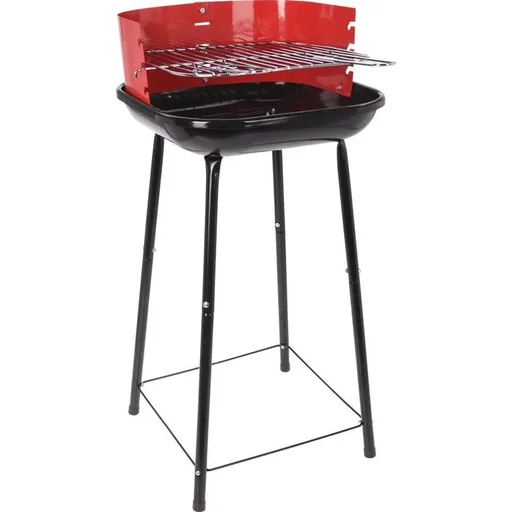 "BBQ Holzkohlegrill - 85 cm - Grillfläche 26 x 26 cm image"