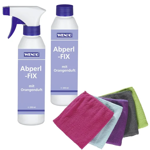 "Abperl-Fix Reinigerset, 7-teilig image"