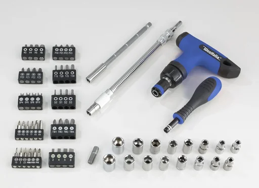 "Steckschlüssel und Bit Set 66-teilig image"