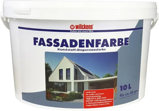 "Fassadenfarbe Weiß, 10 Liter image"