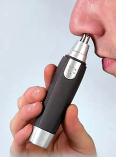 Nasen- und Ohrhaarschneider, mit Licht