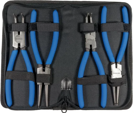 "Sicherungsringzangensatz, 225 mm, 4 - teilig image"