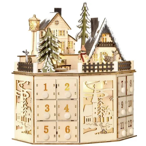 Adventskalender, Weihnachtskalender, Adventskalenderbox