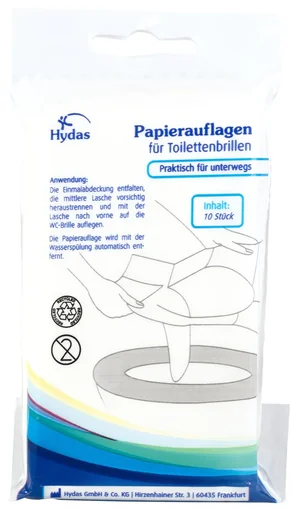 "Toilettenbrillenabdeckung 10 Stück, Einweg, 5er-Pack image"