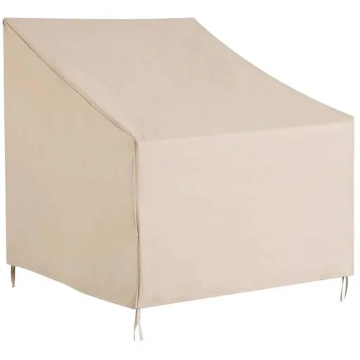 "Abdeckung Gartenmöbel Schutzhülle Beige L68 x B87 x H77 cm image"