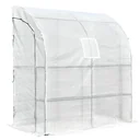 Gewächshaus mit 2 Türen