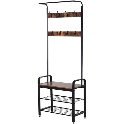 "Kleiderständer mit Schuhbank image"