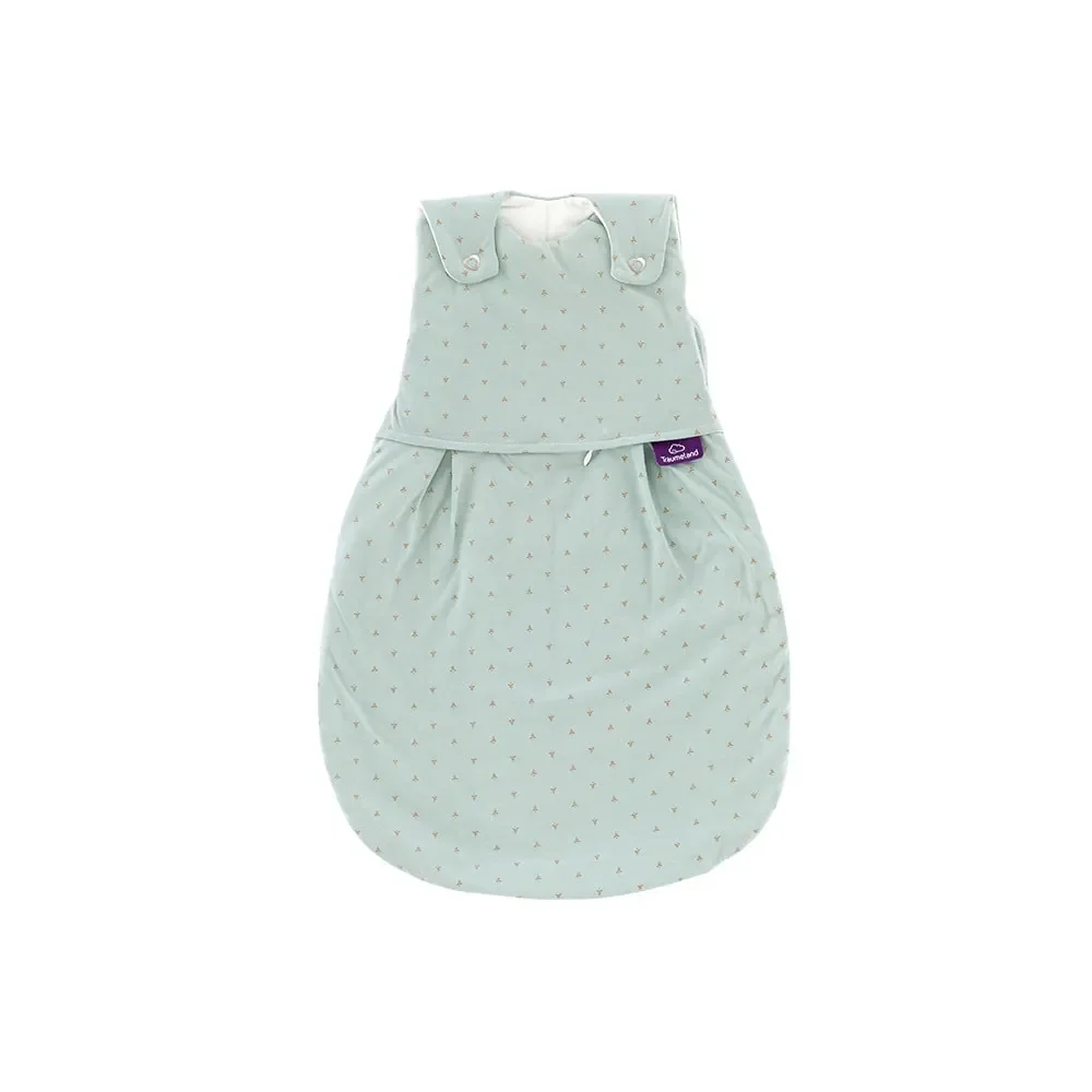 "Träumeland Liebmich Baby Schlafsack, Schlummersack, Innenschlafsack - Twister Blau, Grösse: 62/68 image"