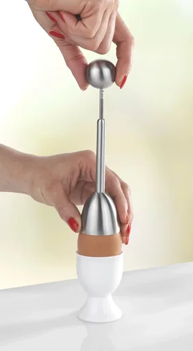 "Eierköpfer "Perfekt" aus Edelstahl image"