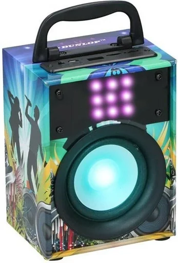 "Bluetooth-Lautsprecher - Lautsprecher BT led Dunlop - tragbar image"
