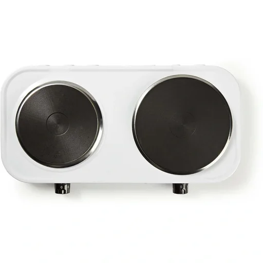 "Nedis Doppelte elektrische Heizplatte - 2500 W - 155/185 mm - Überhitzungsschutz image"