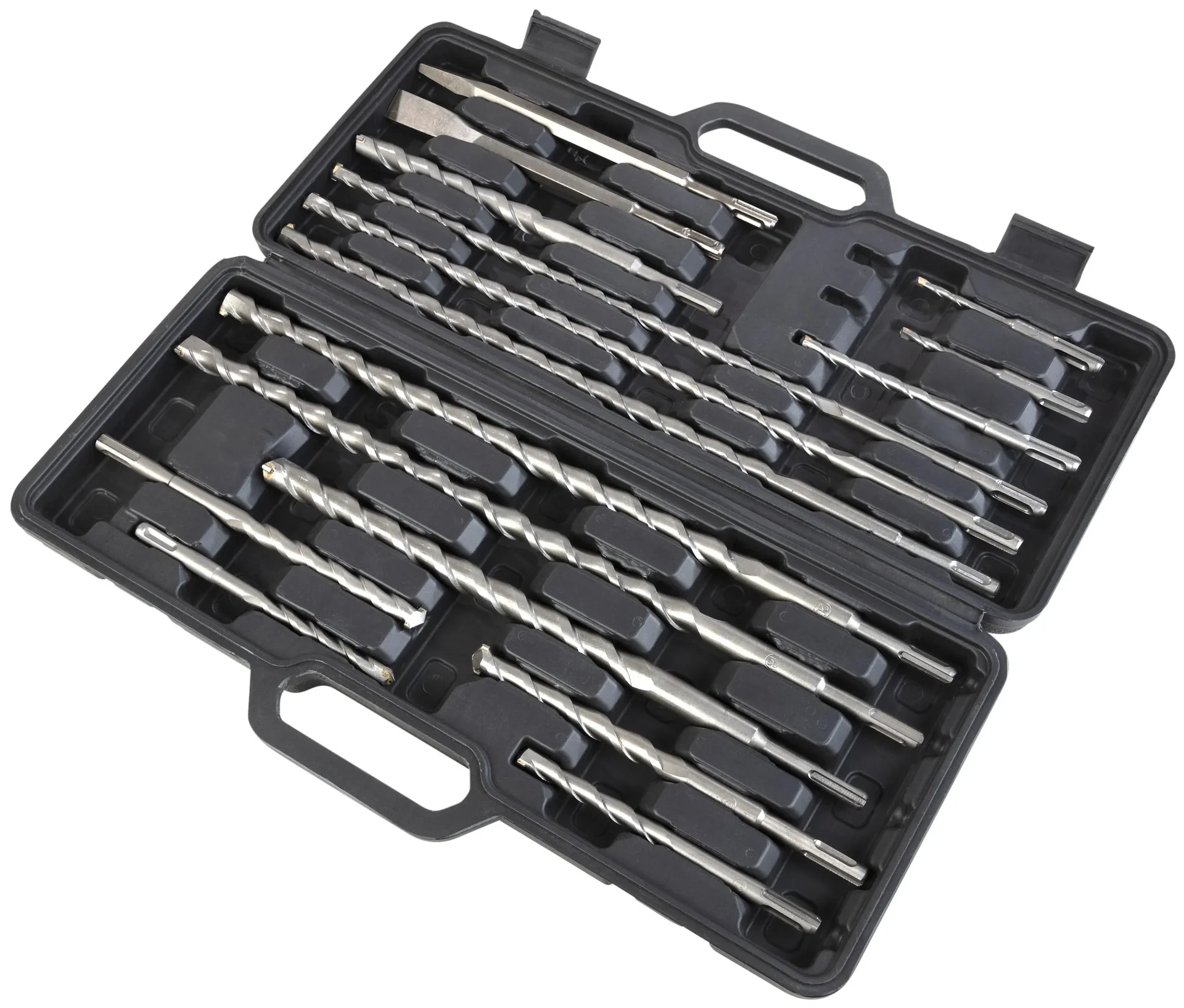 16 teiliger SDS Bohrer- und Meißelsatz