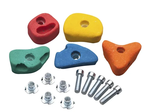 "Klettergriffe bunt 5 St. in Größe S image"