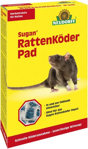 Sugan Rattenköder Pad - 400 g