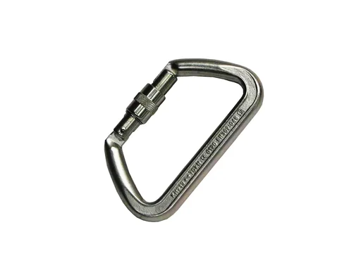"Verschlusskarabiner aus Stahl, Bruchlast 70 Kilonewton (7140 kg) image"