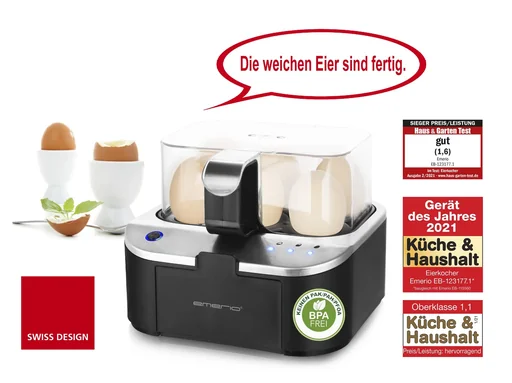 ""Sprechender" Eierkocher, für 6 Eier, 400 Watt image"