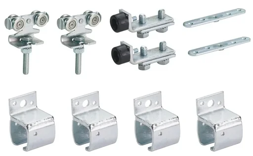 "Schiebetorbeschlag Typ 10 für 1 m Schiebetor für Wandbefestigung image"