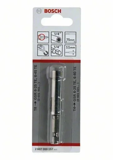 "Universalhalter 1/4", 75 mm, 11 mm image"