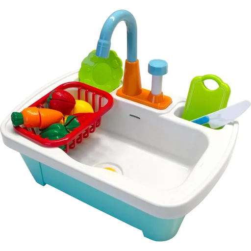 "Spielküchen Spüle mit Zubehör image"
