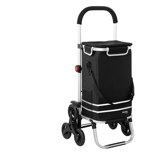 "Einkaufswagen - Treppensteiger - geeignet für Treppen - Schwarz image"