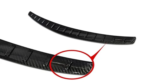 "Falcon Ladekantenschutz Premium Line ECHT CARBON, Mercedes C Klasse W205, Limousine,2014-2018,FL 2018> image"