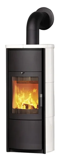"Kaminofen Keno ECOplus (7 kW) creme-weiss, Dauerbrand, 3in1-Komfortregelung image"