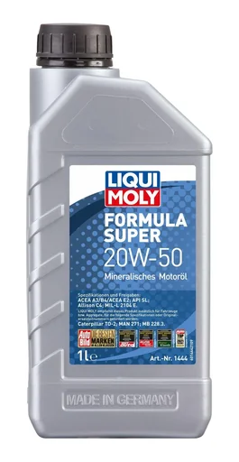 "Mineralisches Motorenöl Formula Super 20W-50, 1 Liter image"