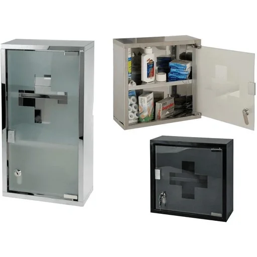 "Excellent Care Medizinschrank - Badezimmermöbel 25x12x45 CM image"