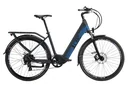 Damen E-Bike, Trekking, 28 Zoll, Rahmenhöhe 51 cm, 7- Gang Kettenschaltung, mattgrau-blau, Yukon Lady 13,2Ah