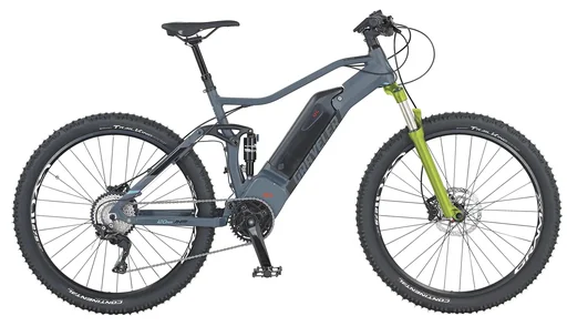 "Unisex E-Bike MTB 27,5 Zoll, Rahmengröße 48 cm, 10-Gang Kettenschaltung, anthrazit matt, GRAVELER 22.ETM.20 image"