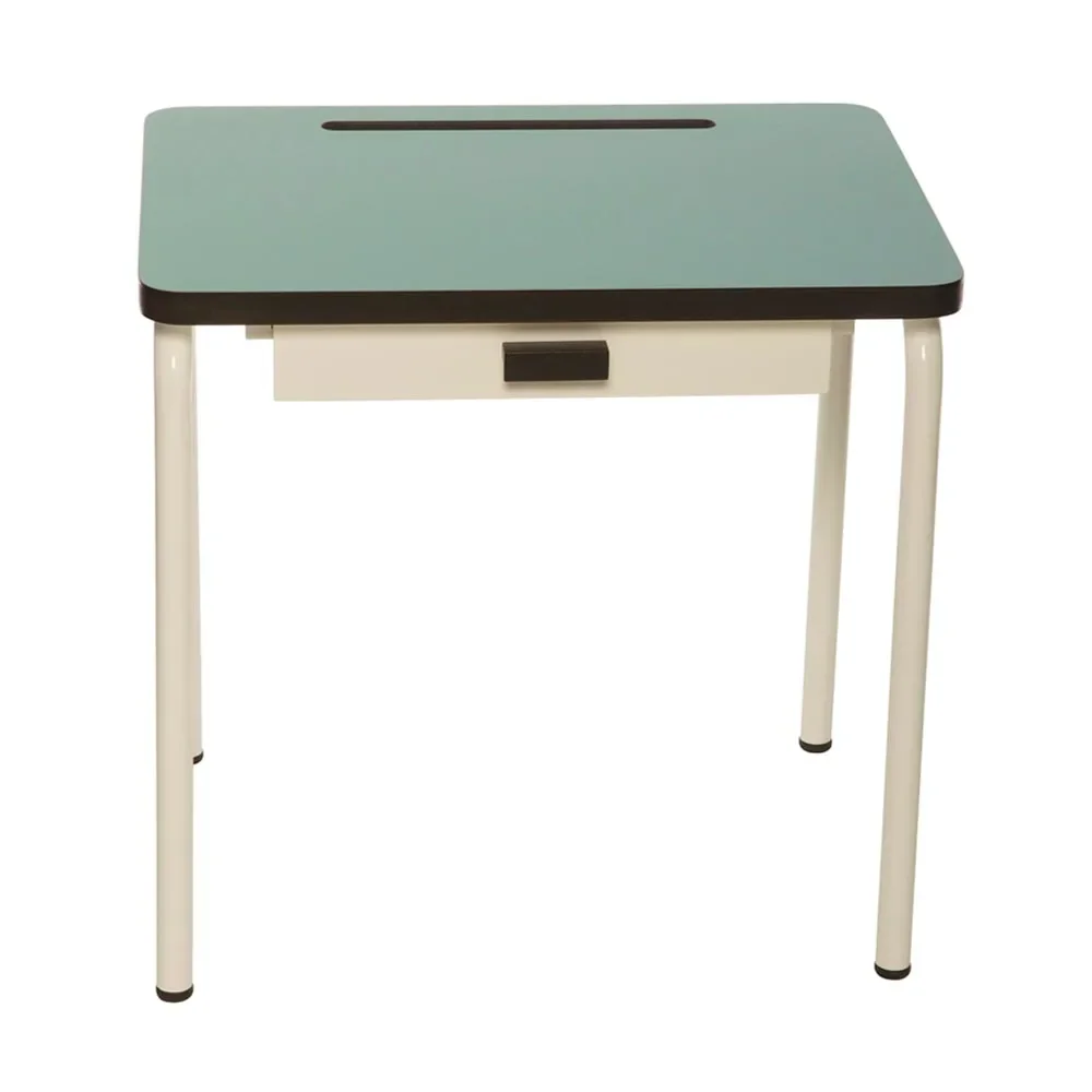 "Gambettes Kindertisch/Schreibtisch Regine jade blau image"