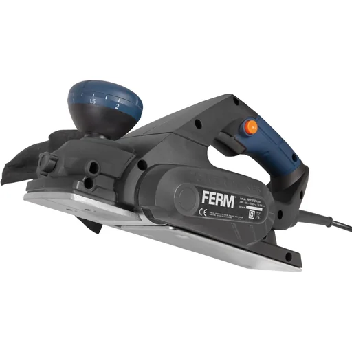 "PPM1010 Elektrohobel 650W - Softgriff - 8 einstellbare Hobeltiefe - Wendbare Hobelmesser - Mit Parallelführung und Staub image"