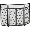 Kaminschirm 120 cm x 11,5 cm x 79 cm