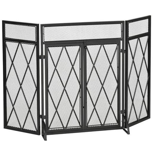 "Kaminschirm 120 cm x 11,5 cm x 79 cm image"